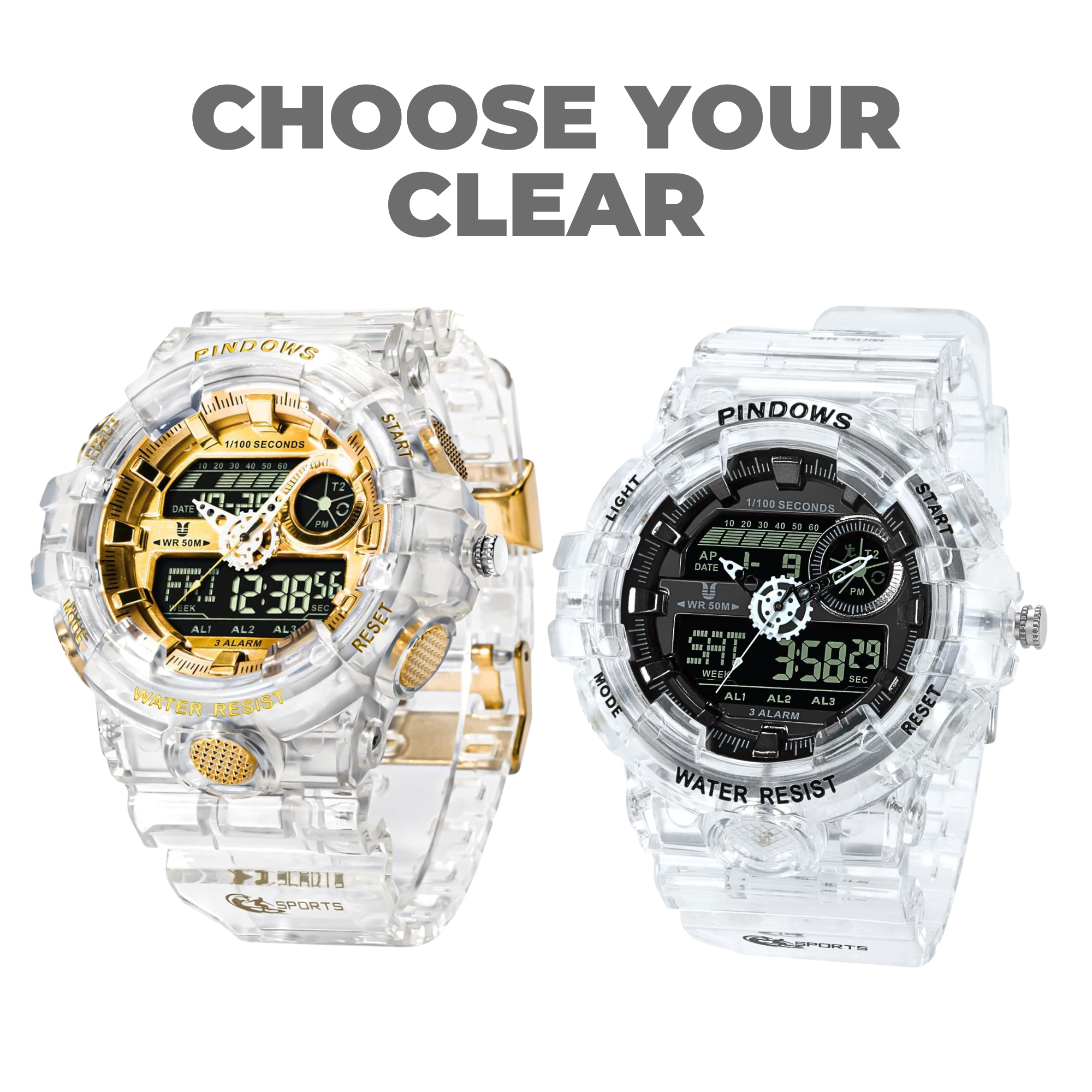 SupaClear Transparent Watch